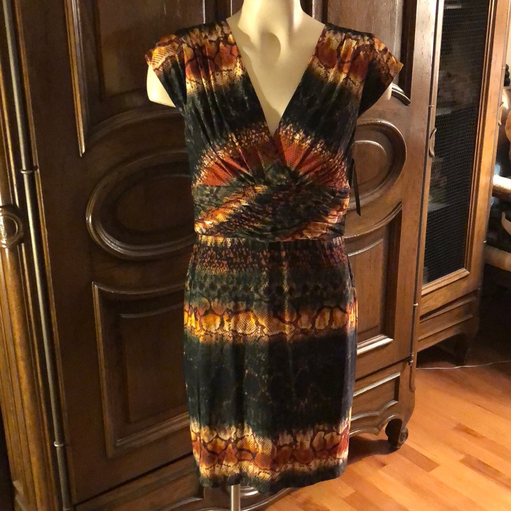 Snake Pattern Dress